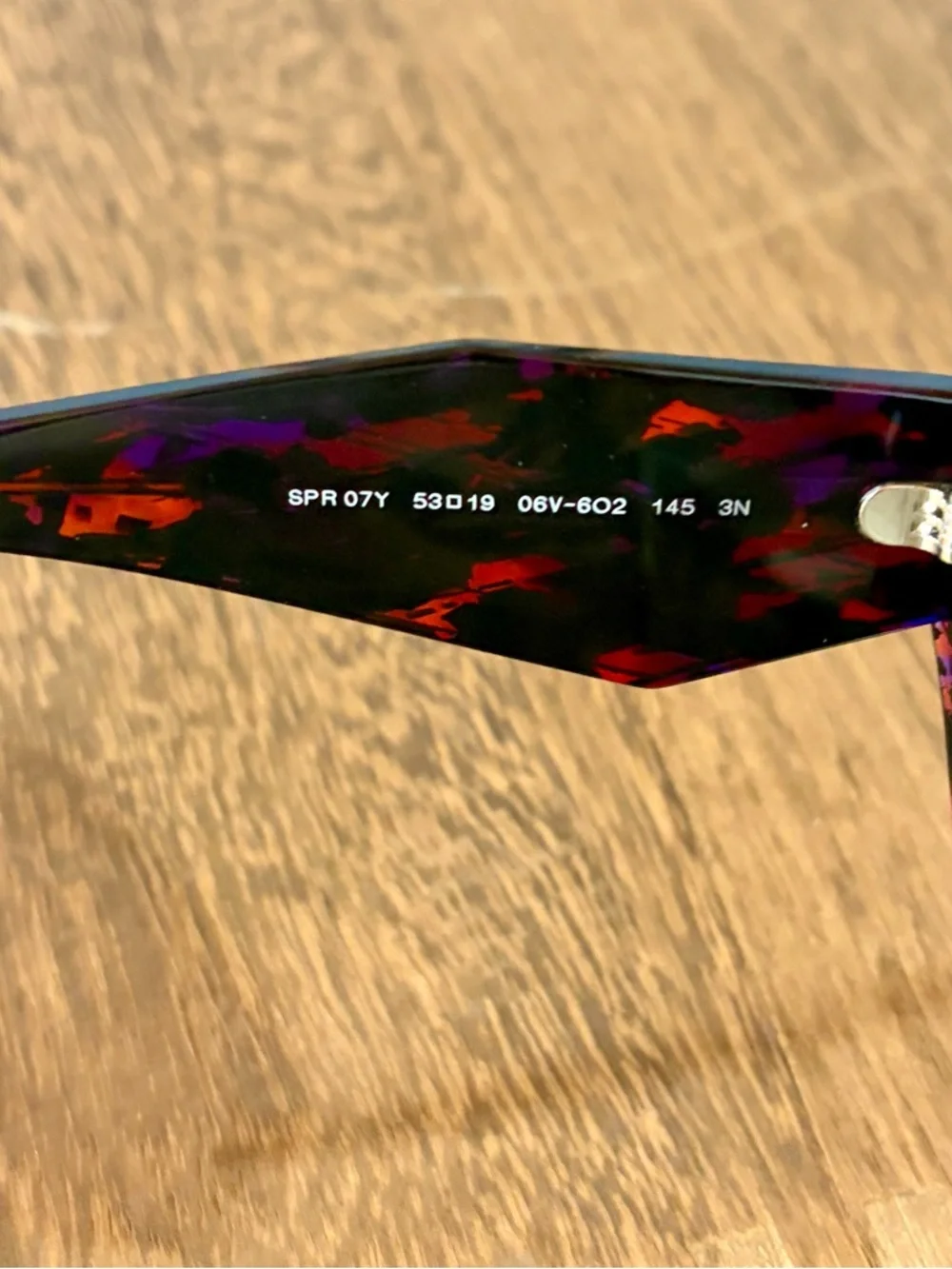 Prada – Sunglasses – Symbole PR 07YS – Honey Havana – Sz. OS - Picture 9 of 10